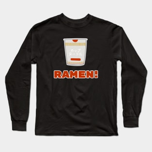 Japanese Instant Ramen Long Sleeve T-Shirt